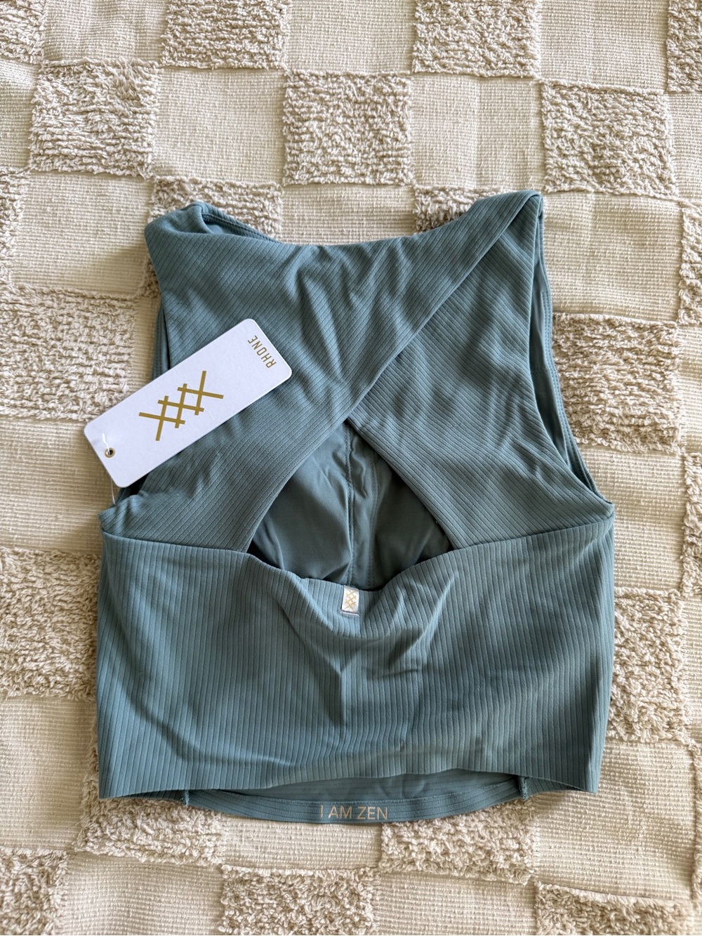 NWT Rhone Ribbed Ripple Longline Bra size XS - Picture 5 of 5